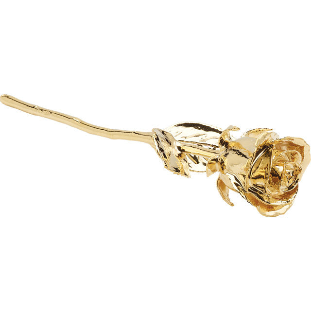 24k Gold Dipped Long Stem Rose- Sparkle & Jade-SparkleAndJade.com 61-9140:236022:T