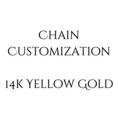 14KYCH 14k Yellow Gold Chain Options for Customizations- Sparkle & Jade-SparkleAndJade.com 