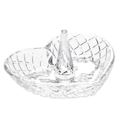 Heart Shape Glass Ring Holder- Sparkle & Jade-SparkleAndJade.com GM3769