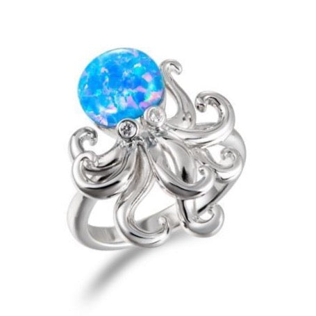 Opal Kraken Ring by Alamea- Sparkle & Jade-SparkleAndJade.com 899-33-31-050