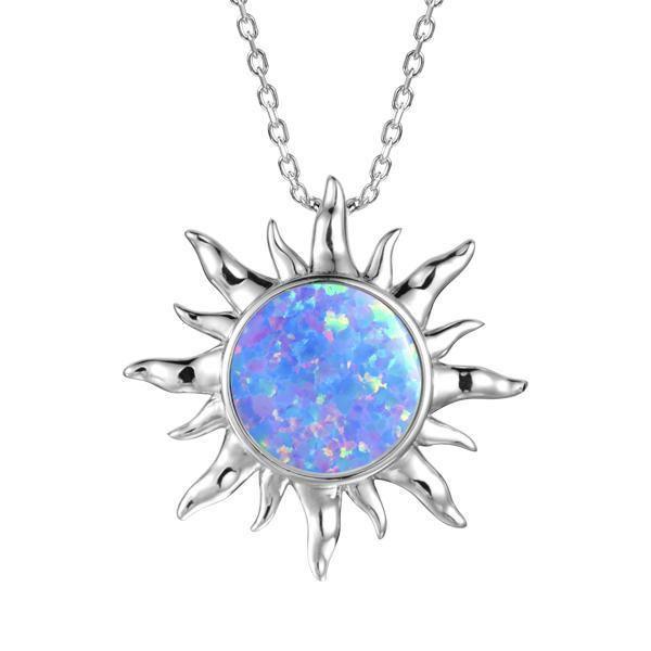 Opal Sun Pendant- Sparkle & Jade-SparkleAndJade.com 638-31-31