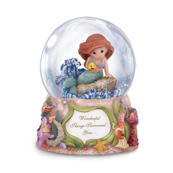 Precious Moments Disney Showcase Ariel The Little Mermaid Wonderful Things Surround You Water Globe- Sparkle & Jade-SparkleAndJade.com GM13885