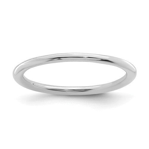 Sterling Silver Stackable Expressions 1.5mm Polished Ring- Sparkle & Jade-SparkleAndJade.com 