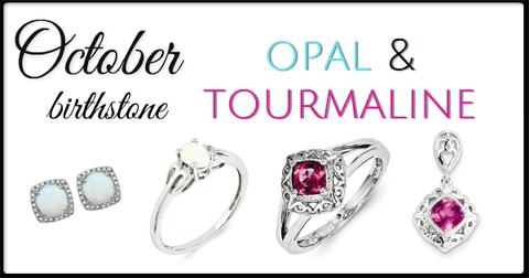 October Gemstones – Opal, Pink Tourmaline & More