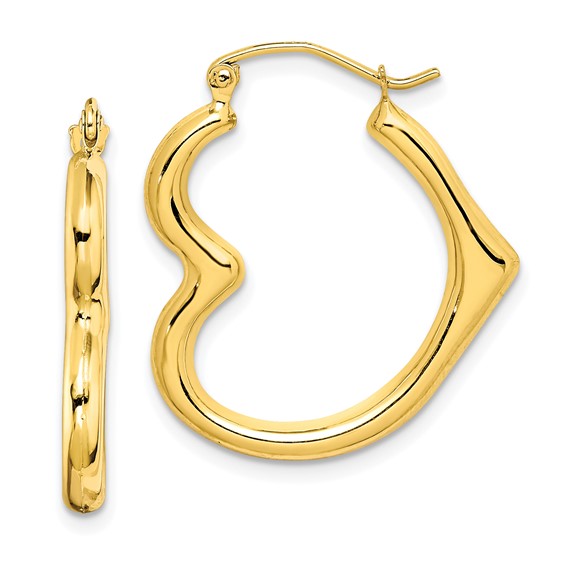 10K Gold store Hoop Earrings