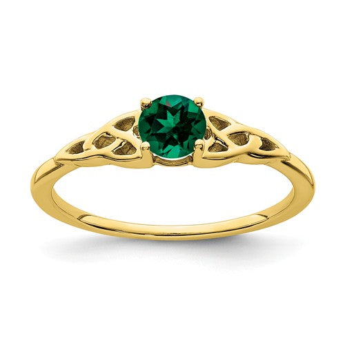 Celtic Engagement Ring With Emeralds, Sterling Emerald Wedding Ring, Celtic  Knot Wedding Ring, Unique Engagement, Irish Emerald Ring 1741 - Etsy