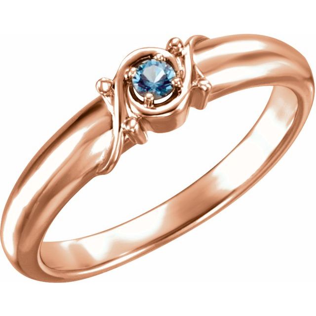 Swirl Accented Mother's Family Birthstone Ring- Sparkle & Jade-SparkleAndJade.com 71784