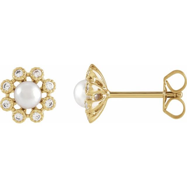 Boucles D'oreilles En Diamants De Laboratoire - OROGEM Jewelers
