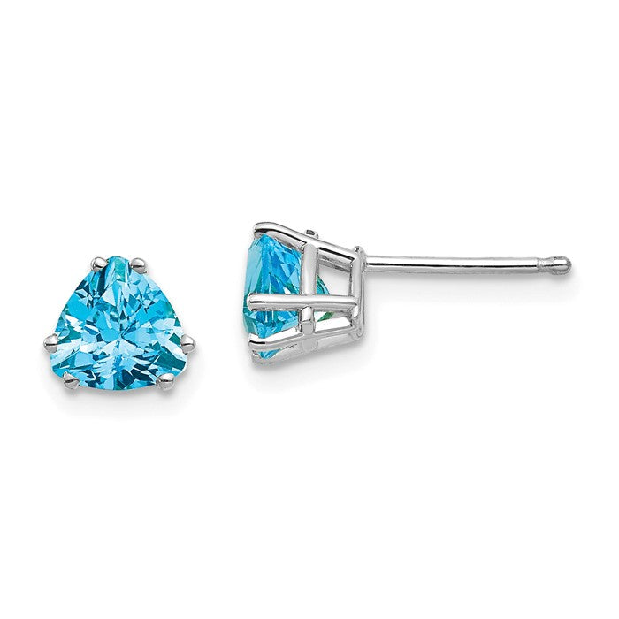 DUO MINUIT - Bague en argent plaqué or 14 carats & Topaze bleue – Gamme