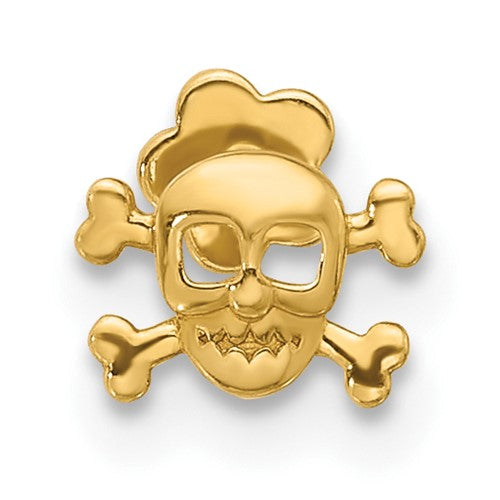 14k Yellow Gold 18 Gauge Polished Cartilage Body Jewelry- Sparkle & Jade-SparkleAndJade.com BD263