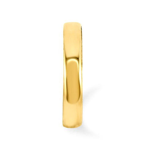14k Yellow Gold 3mm Wide High Polish Toe Ring- Sparkle & Jade-SparkleAndJade.com C2098
