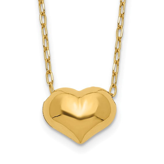 Children's 14K Gold Heart Necklace