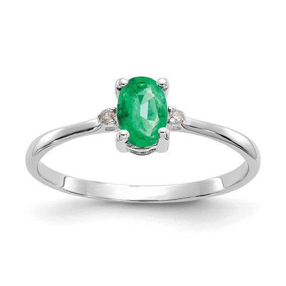 10k Genuine Emerald retail Diamond