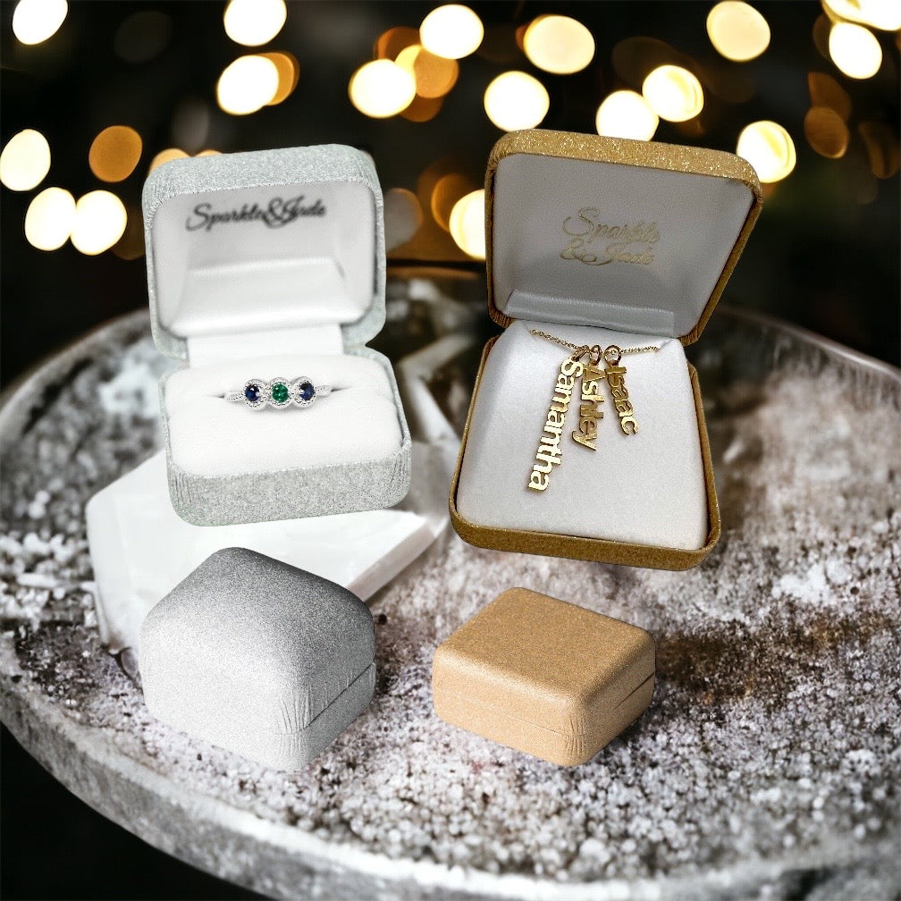 Premium Jewelry Gift Boxes- Sparkle & Jade-SparkleAndJade.com 