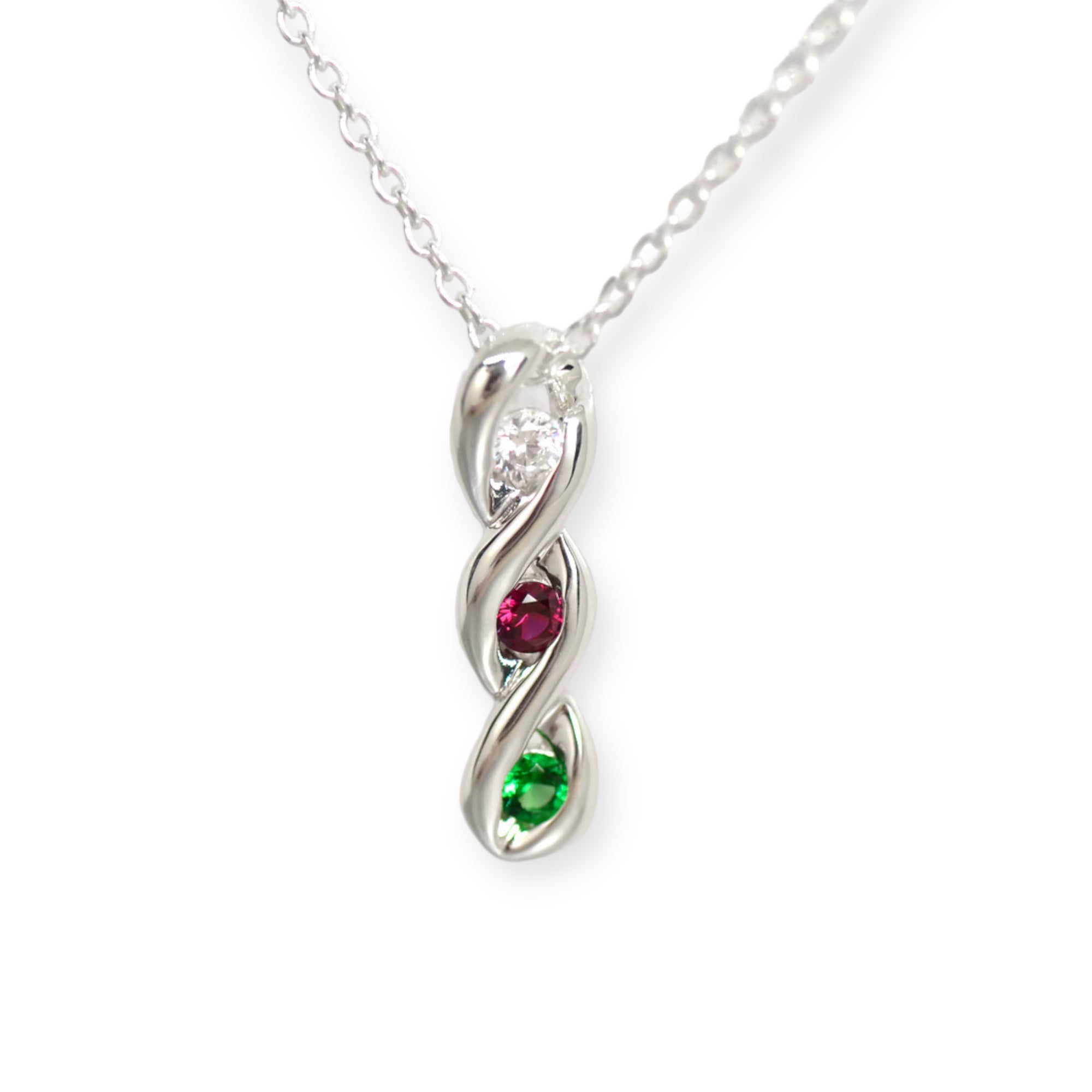 Mother's Day Pendants With Birthstones Mothers Necklaces With