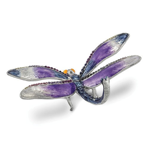 Bejeweled Madame Dragonfly Ring Holder Figurine- Sparkle & Jade-SparkleAndJade.com BJ2024
