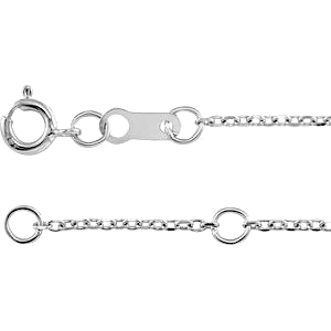 SSCH Sterling Silver Chain Options for Customization- Sparkle & Jade-SparkleAndJade.com CH132:6036:P