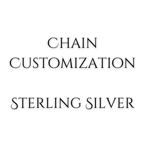 Sterling Silver Chain Option- Sparkle & Jade-SparkleAndJade.com 