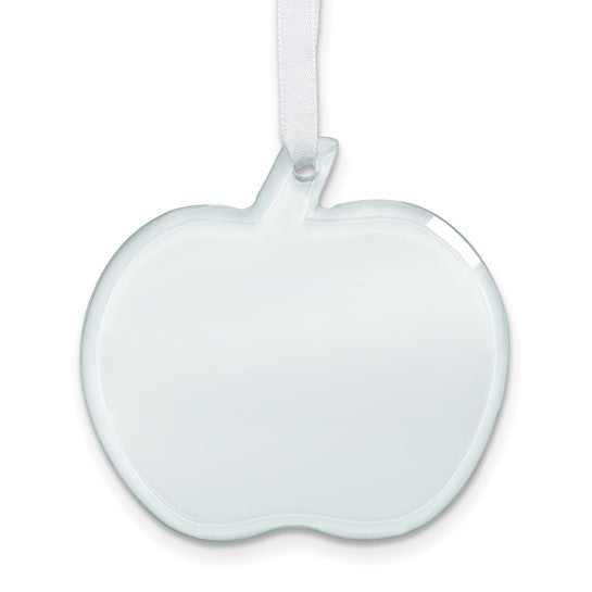 Apple Glass Ornament with Gift Pouch- Sparkle & Jade-SparkleAndJade.com GM21797