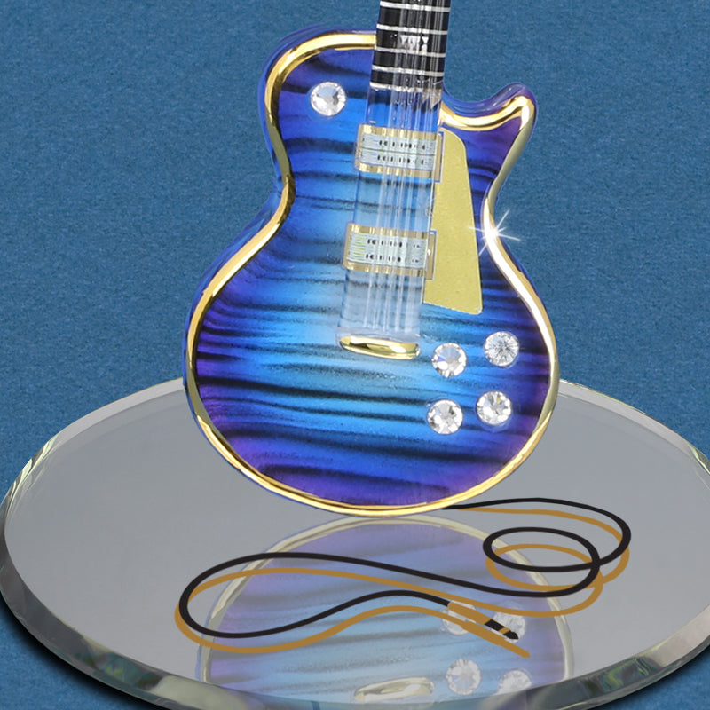 Glass Baron Classic Purple Haze Guitar- Sparkle & Jade-SparkleAndJade.com U2 640-P