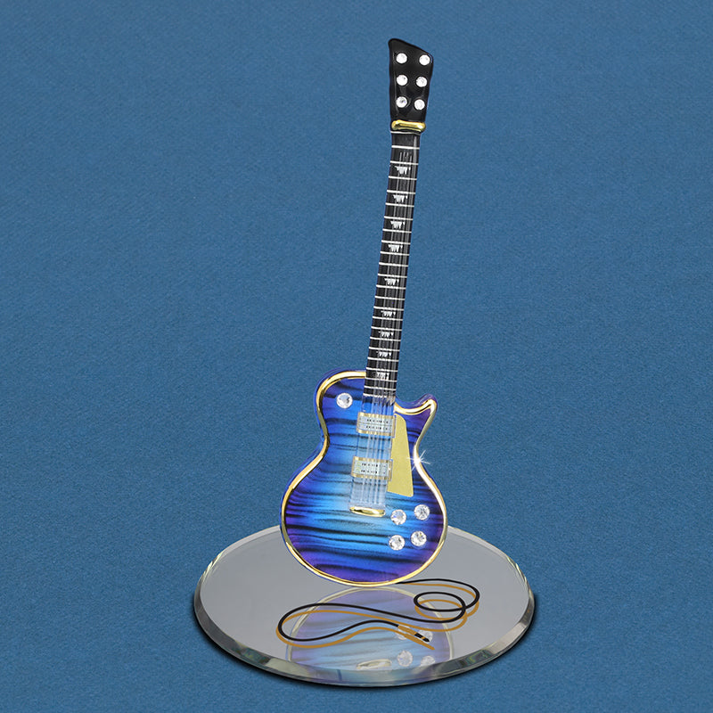 Glass Baron Classic Purple Haze Guitar- Sparkle & Jade-SparkleAndJade.com U2 640-P