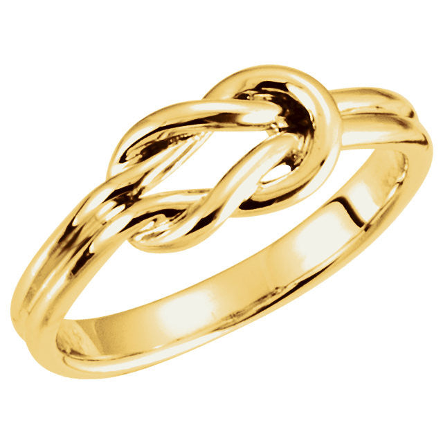 Infinity Love Knot Ring with Engraving- Sparkle & Jade-SparkleAndJade.com 5832:133390:P
