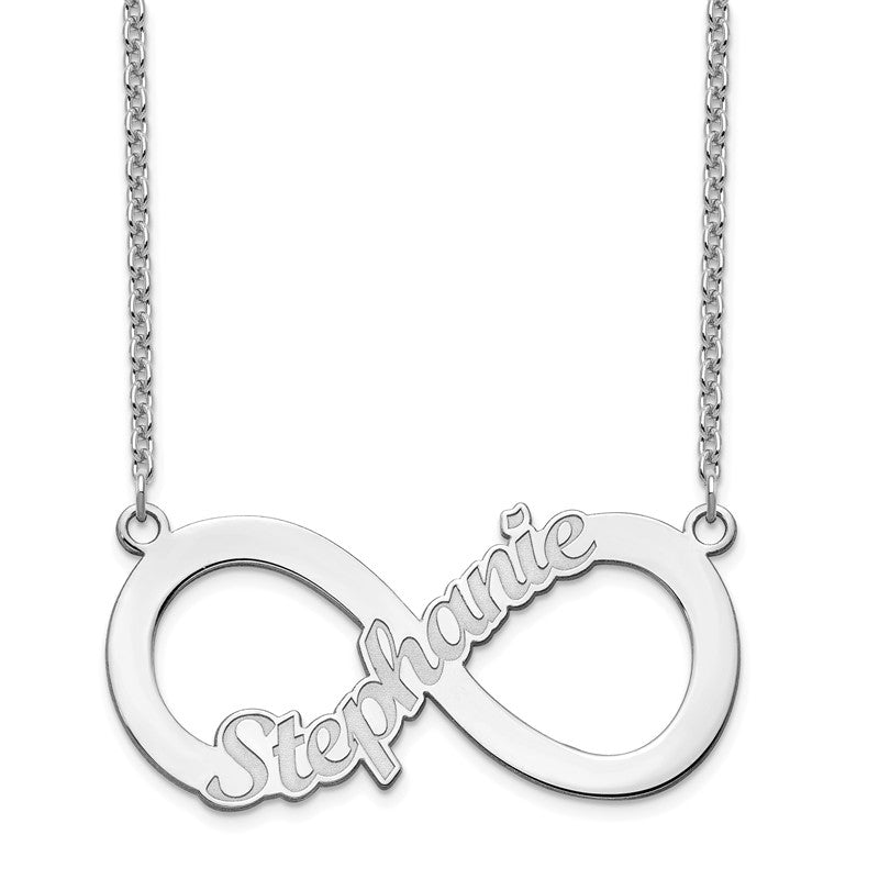 Infinity Name Necklace- Sparkle & Jade-SparkleAndJade.com XNA961SS