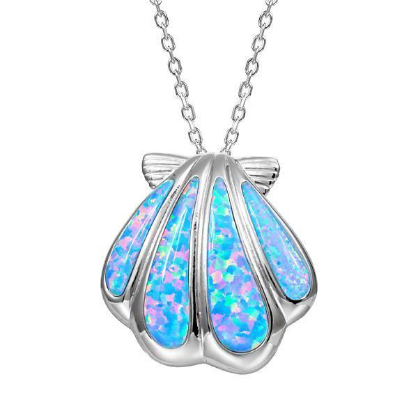 Opal Oyster Shell Pendant- Sparkle & Jade-SparkleAndJade.com 045-31-31