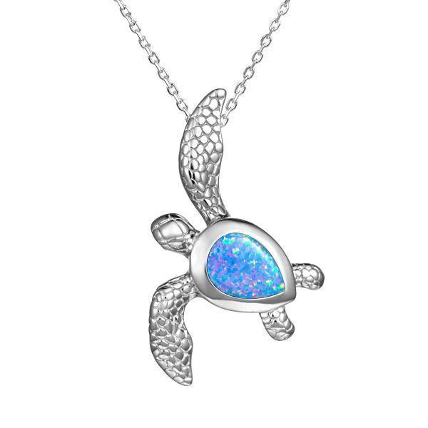 Opal Waikiki Honu Pendant- Sparkle & Jade-SparkleAndJade.com 063-31-31