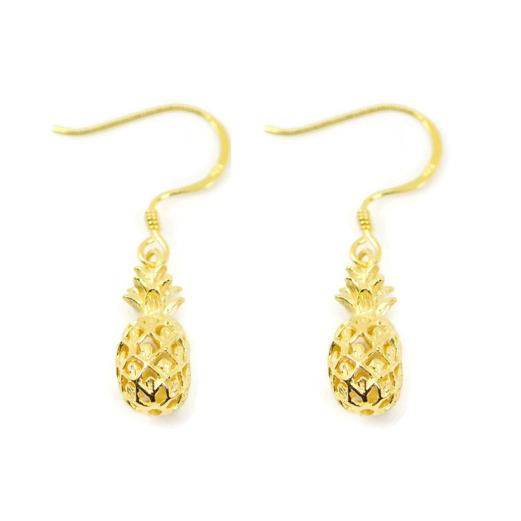 Pineapple Dangle Earrings- Sparkle & Jade-SparkleAndJade.com SE26915