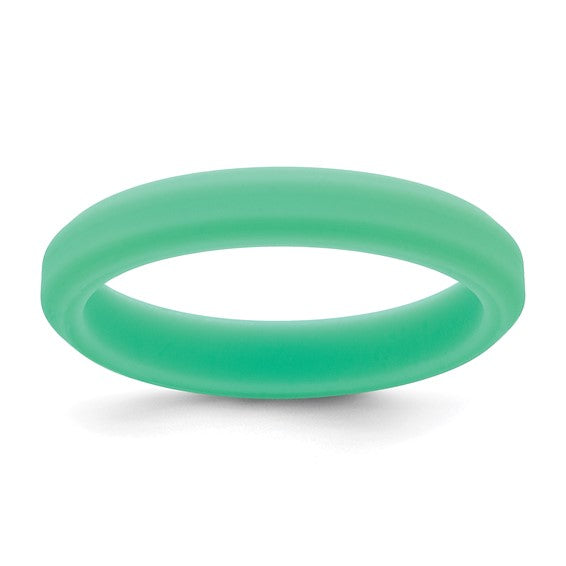 Silicone Band - 4mm- Sparkle & Jade-SparkleAndJade.com SL111-GR