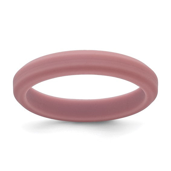 Silicone Band - 4mm- Sparkle & Jade-SparkleAndJade.com SL111-RP