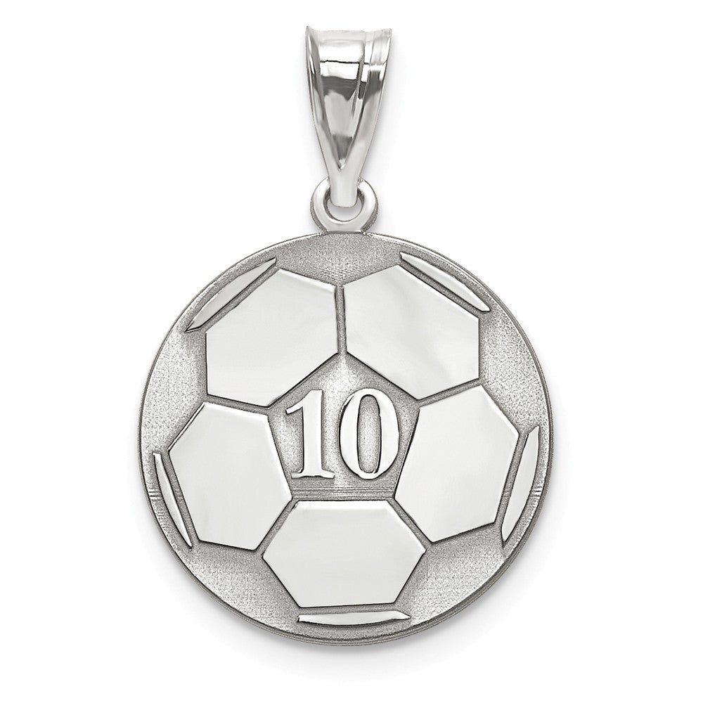 Soccer Ball Sterling Silver shops Men's Necklace. New