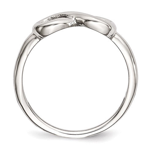 Stainless Steel Infinity Symbol Ring- Sparkle & Jade-SparkleAndJade.com 