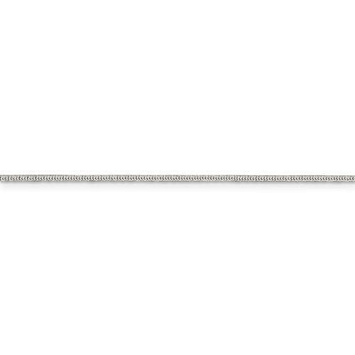 Sterling Silver 1.25mm Round Snake Chain - Various Lengths- Sparkle & Jade-SparkleAndJade.com 