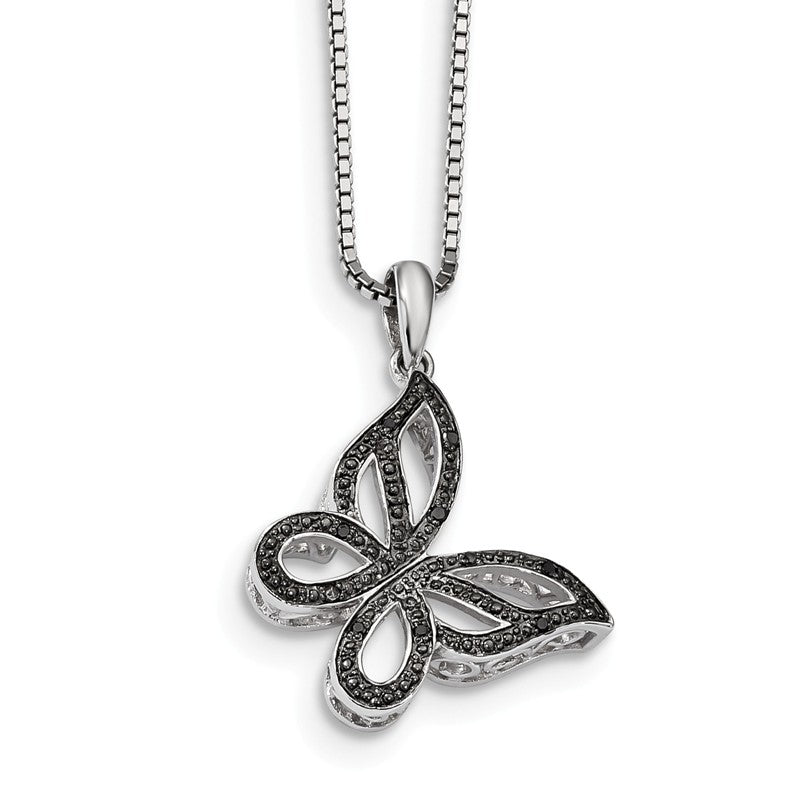 Butterfly Silver Necklace – SILBERUH