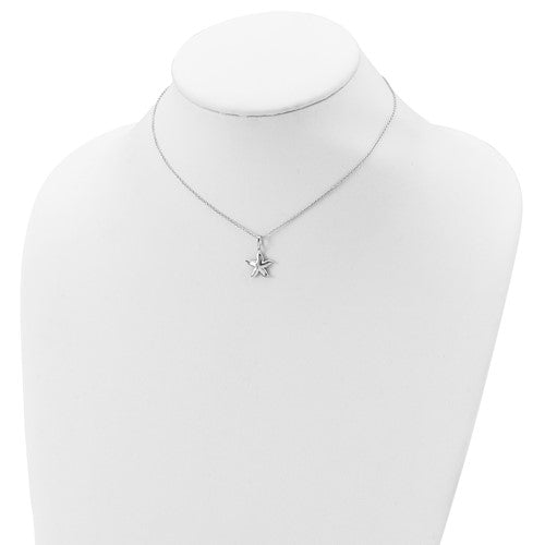 Sterling Silver CZ Make A Difference Youth Necklace- Sparkle & Jade-SparkleAndJade.com QSX640