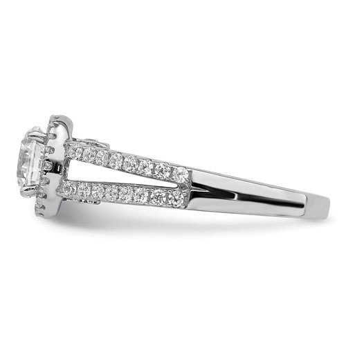 Sterling-Silver-CZ-Round-