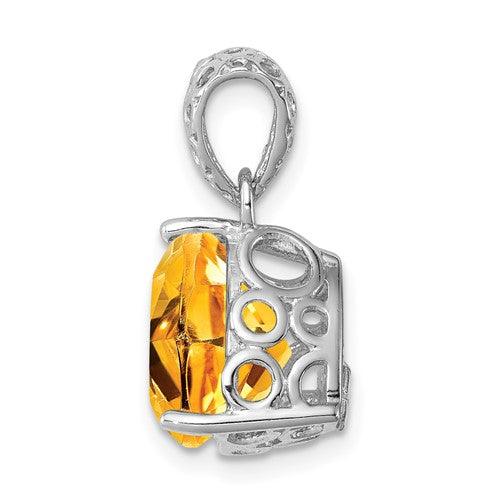 Sterling Silver deals Citrine Pendant