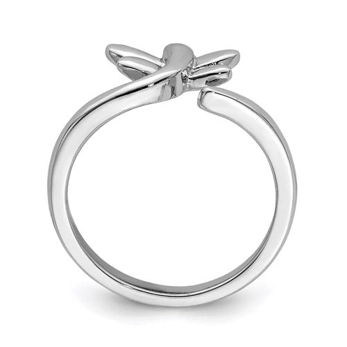 Sterling Silver Dragonfly Toe Ring- Sparkle & Jade-SparkleAndJade.com QR6051