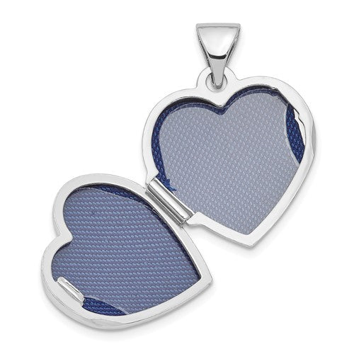 Sterling Silver Filigree Heart Locket- Sparkle & Jade-SparkleAndJade.com QLS31