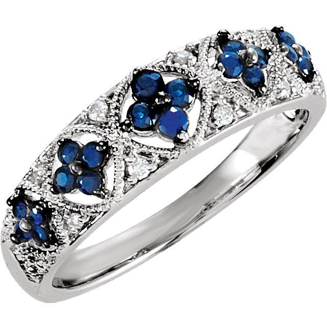 Genuine Blue sale Sapphire Ring