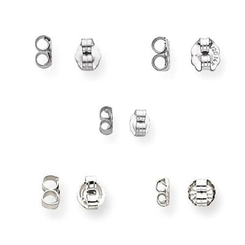 Sterling Silver Replacement Backs Variety Pack- Sparkle & Jade-SparkleAndJade.com SS3086, SS3088, SS3098, SS3090, SS3089
