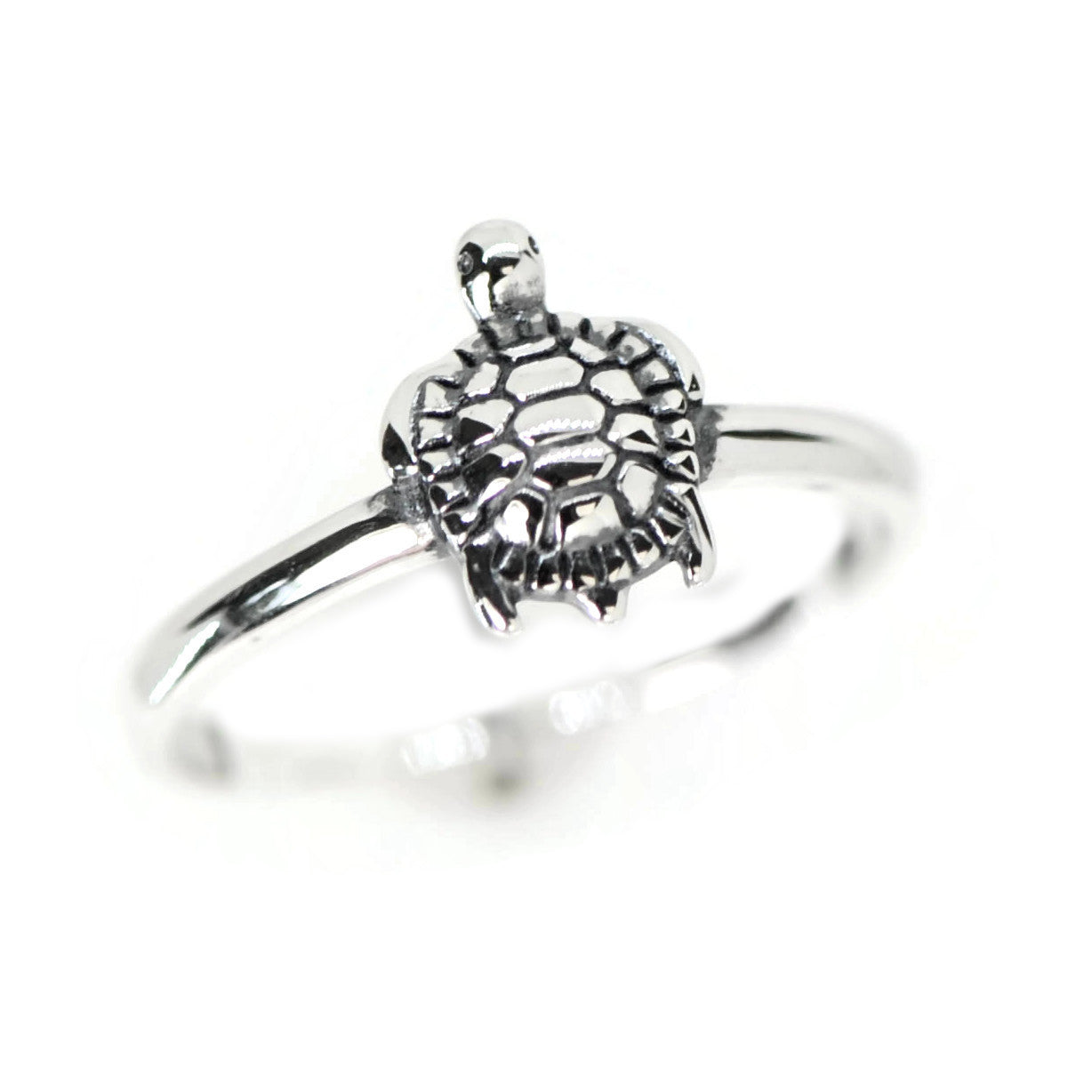 Facet Foundry Creations SS Turtle Ring with Pearl Turtle_PRL - Facet  Foundry Jewelry Studio