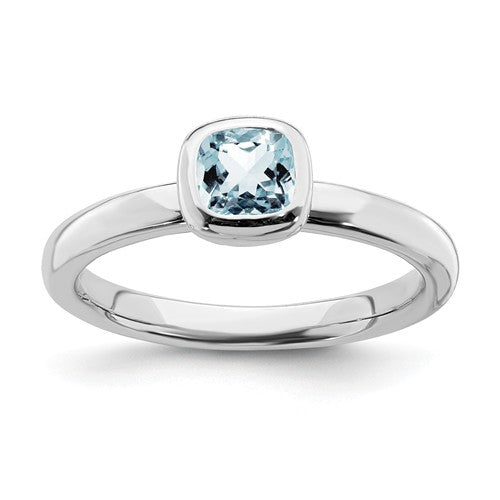 Aquamarine Cushion Cut Engagement Ring, Aquamarine Elongated Cushion Cut  and Round Cluster Simulated Diamond Wedding Ring, Ladies Ring 7137 - Etsy  Finland