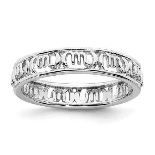 Sterling Silver Stackable Expressions Zodiac Ring Various Signs