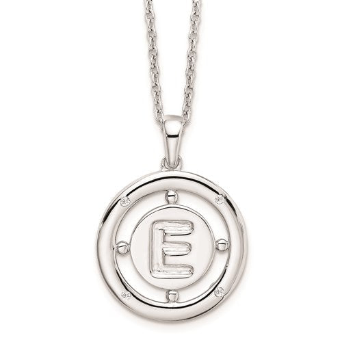 Personalized oval monogram initials locket with Figaro chain from Sterling  Silver, Yellow Gold or Rose Gold