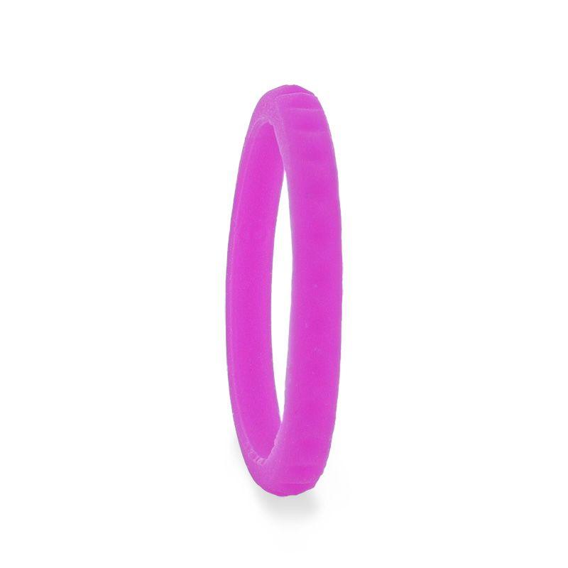 CARMEN Purple Stackable Faceted Silicone Ring - 2mm- Free with Purchase of any Thorsten Ring- Sparkle & Jade-SparkleAndJade.com 