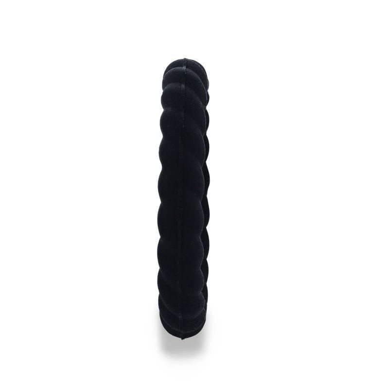 STONE Stackable Black Twist Silicone Ring - 2mm - Free with Purchase of any Thorsten Ring- Sparkle & Jade-SparkleAndJade.com 