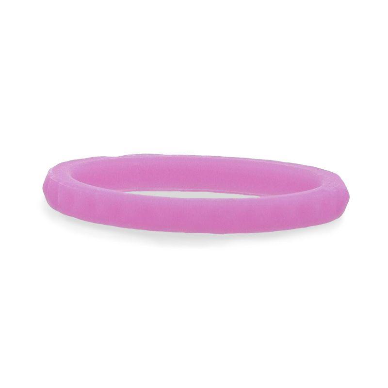 ALEXANDRITE Lilac Stackable Faceted Silicone Ring - 2mm - Free with Purchase of any Thorsten Ring- Sparkle & Jade-SparkleAndJade.com 